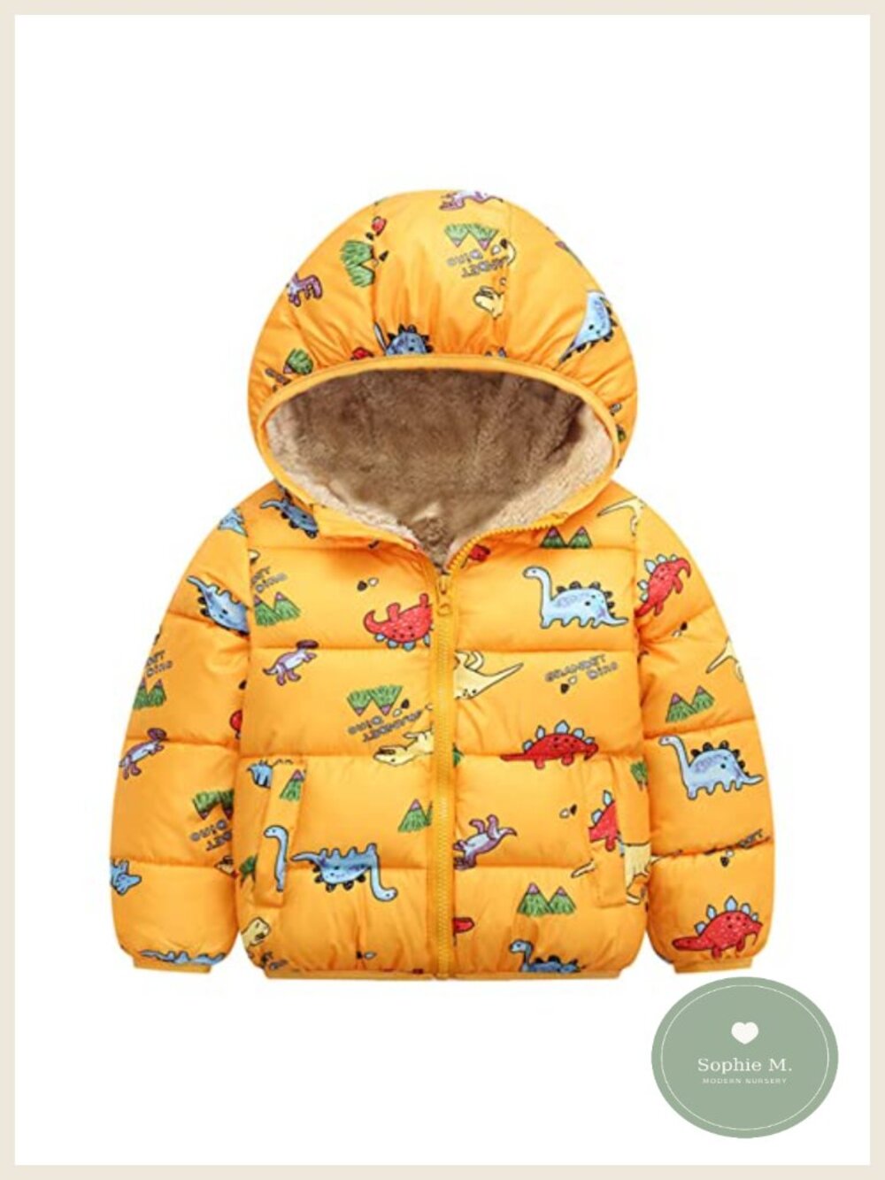 Toddler Winter Coat Baby Boy Outerwear Jacket with Hood